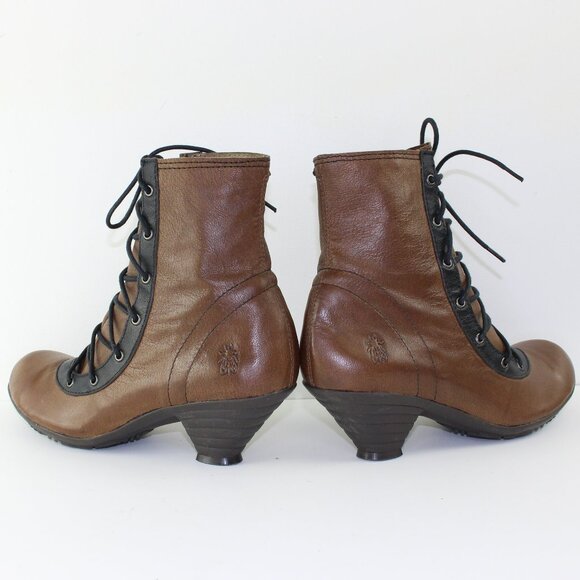 New Fly London Lace Booties (EU 40 / 9 US) - Picture 1 of 10